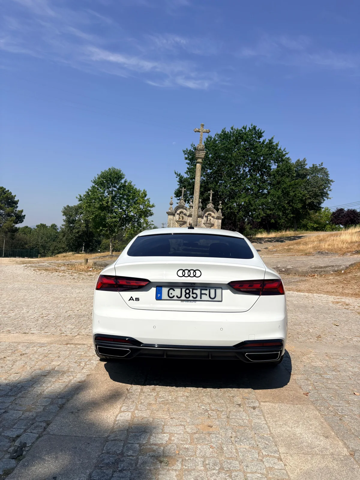 Traseira do Audi A5 Sportback S line